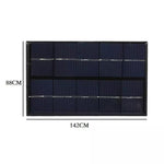 5W/5V Outdoor Solar Panel Mobile Battery Charger