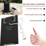 5W/5V Outdoor Solar Panel Mobile Battery Charger