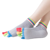 5 Finger Non-slip Yoga  Pilates Toe Socks