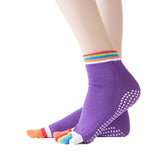 5 Finger Non-slip Yoga  Pilates Toe Socks