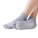 5 Finger Non-slip Yoga  Pilates Toe Socks