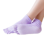 5 Finger Non-slip Yoga  Pilates Toe Socks