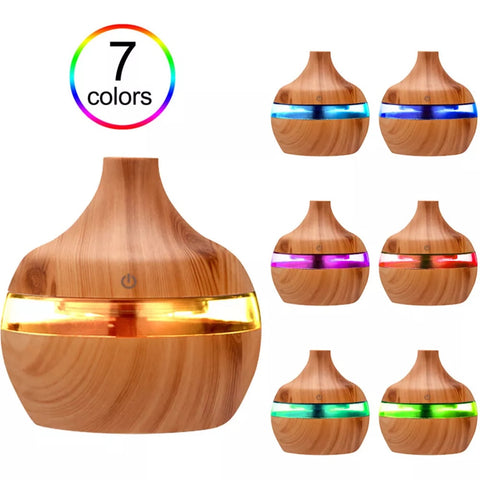 300mL Wood Aromatherapy Diffuser